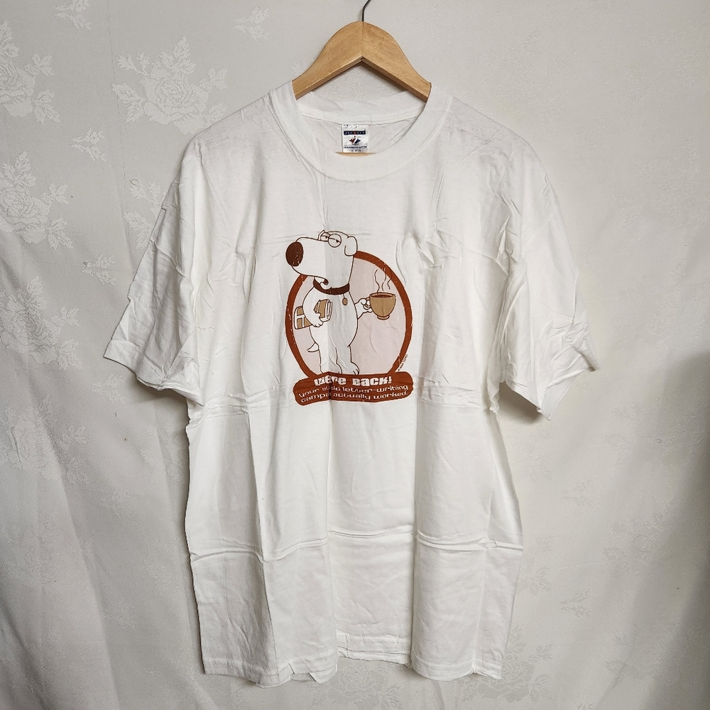 NWOT Family Guy Brain White T Shirt